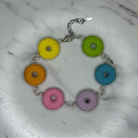 Froot Loops-Inspired Bracelet – Handmade – Size O/S - Picture 7 of 9